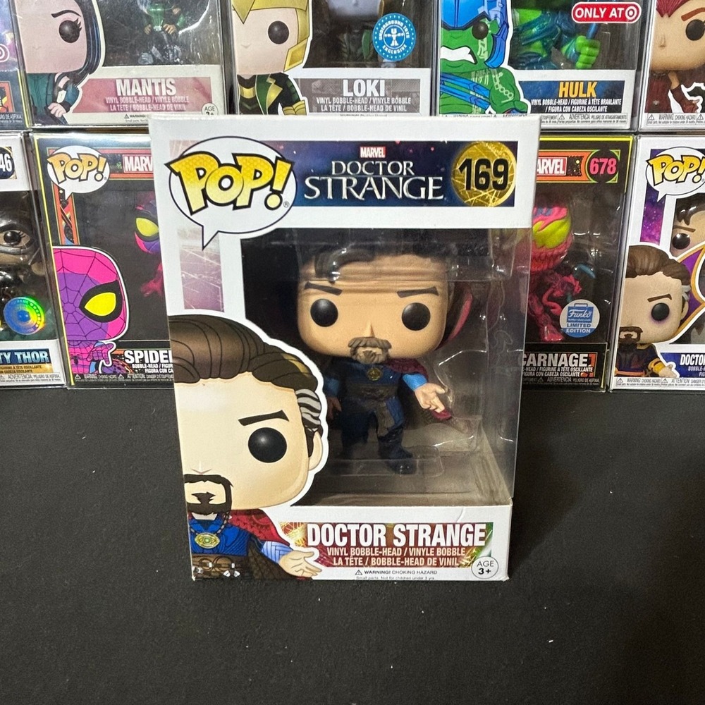 Funko Pop Marvel Doctor Strange 169 Vinyl Bobble Head Figure MCU Collectible